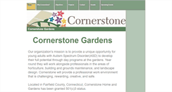 Desktop Screenshot of cornerstonegardens.org